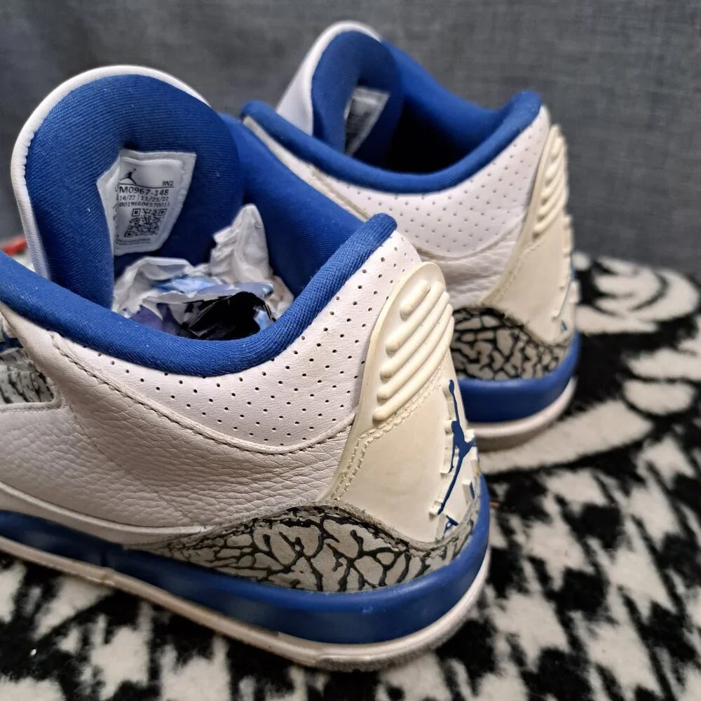 %Size 4Y Nike Air Jordan 3 Wizards GS AJ7